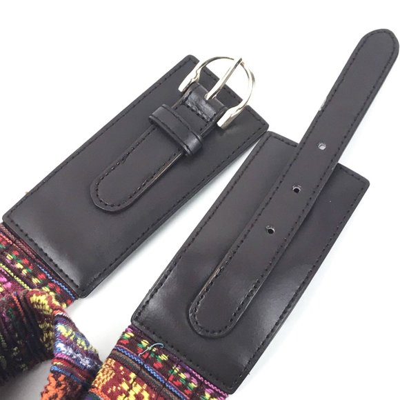 Charming Charlie Women's Aztec Floral Belt L/XL - Picture 7 of 8